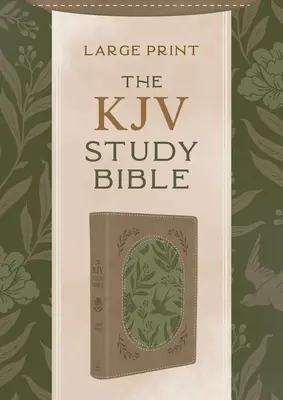 La Biblia de estudio RVR, Letra grande [Ramas de olivo] - The KJV Study Bible, Large Print [Olive Branches]