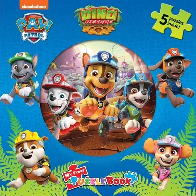 Paw Patrol Dino Rescue Mi Primer Libro Rompecabezas - Paw Patrol Dino Rescue My First Puzzle Book