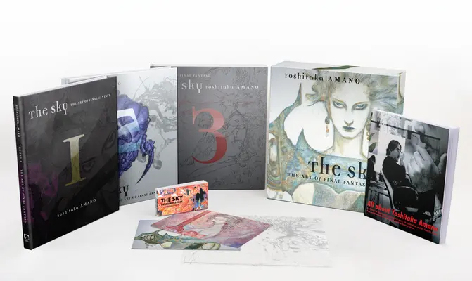 El cielo: El arte de Final Fantasy en caja (segunda edición) - The Sky: The Art of Final Fantasy Boxed Set (Second Edition)