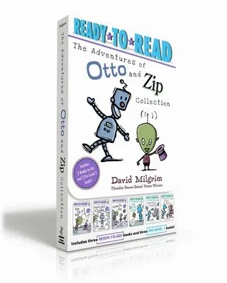 Colección Las aventuras de Otto y Zip: Ver a Zip Zap; ¡Puf! un Bot!; ¡Adelante, Zip!; Ver a Pip Flap; ¡Cuidado! una Tormenta!; Por Otto - The Adventures of Otto and Zip Collection (Boxed Set): See Zip Zap; Poof! a Bot!; Come In, Zip!; See Pip Flap; Look Out! a Storm!; For Otto