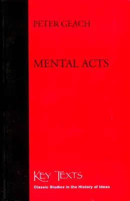 Actos mentales - Mental Acts