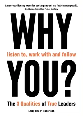 ¿Por qué escucharte, trabajar contigo y seguirte? - Why Listen To, Work with and Follow You?