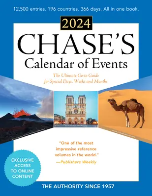 Calendario de eventos de Chase para 2024: La guía definitiva para días, semanas y meses especiales - Chase's Calendar of Events 2024: The Ultimate Go-To Guide for Special Days, Weeks and Months