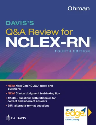 Repaso de preguntas y respuestas de Davis para Nclex-Rn(r) - Davis's Q&A Review for Nclex-Rn(r)