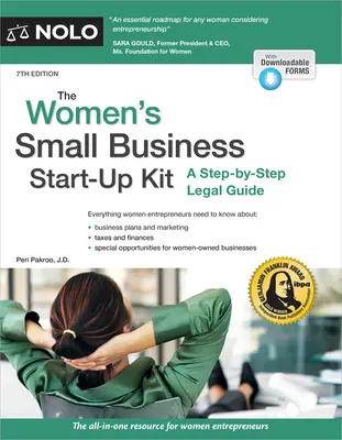 Kit para la creación de pequeñas empresas: Guía legal paso a paso - The Women's Small Business Start-Up Kit: A Step-By-Step Legal Guide