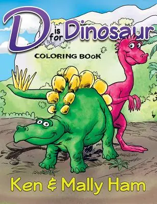 D de Dinosaurio Libro para colorear - D Is for Dinosaur Coloring Book