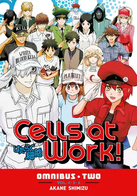 ¡Células en acción! Omnibus 2 (Vols. 4-6) - Cells at Work! Omnibus 2 (Vols. 4-6)