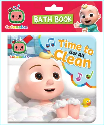 Cocomelón Libro de Baño Hora de Limpiarse - Cocomelon Bath Book Time to Get All Clean