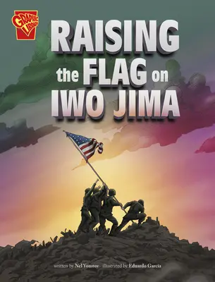 Izar la bandera en Iwo Jima - Raising the Flag on Iwo Jima