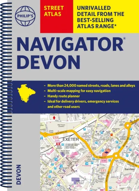 Atlas callejero Philip's Navigator Devon - Philip's Navigator Street Atlas Devon