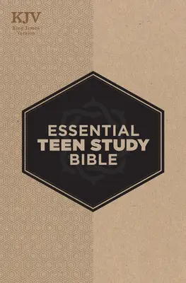 Biblia de estudio KJV Essential Teen, Tapa dura - KJV Essential Teen Study Bible, Hardcover