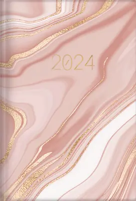 El Tesoro de la Sabiduría - Agenda Diaria 2024 - Mármol Rosa: Un Calendario Diario, Horario y Libro de Citas con una Cita Inspiradora o Ve - The Treasure of Wisdom - 2024 Daily Agenda - Pink Marble: A Daily Calendar, Schedule, and Appointment Book with an Inspirational Quotation or Bible Ve