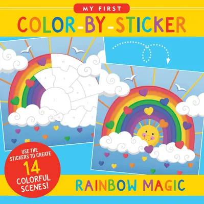 Colorear por pegatinas - La magia del arco iris - Color-By-Sticker - Rainbow Magic