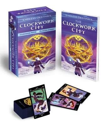 Destinos sin fin: La ciudad de los relojes: Libro interactivo y juego de cartas - Endless Destinies: The Clockwork City: Interactive Book and Card Game