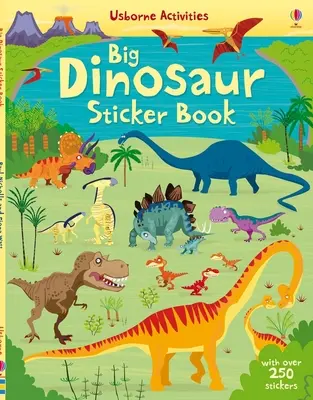 Gran libro de pegatinas de dinosaurios - Big Dinosaur Sticker Book