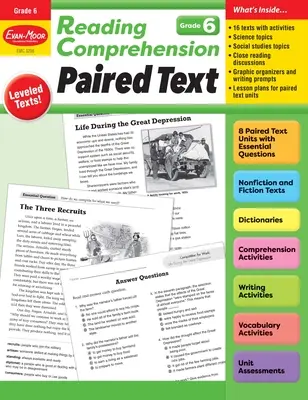 Comprensión de lectura: Paired Text, Grade 6 Teacher Resource - Reading Comprehension: Paired Text, Grade 6 Teacher Resource