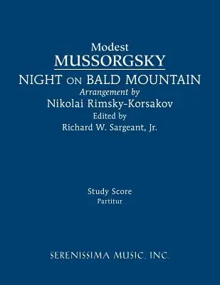 Noche en el Monte Calvo: Partitura de estudio - Night on Bald Mountain: Study score