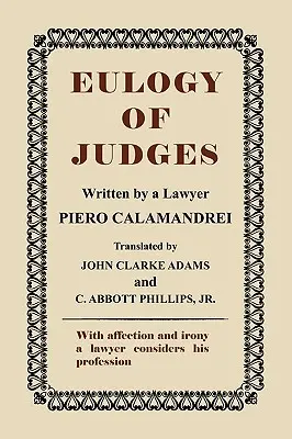 Elogio de los jueces - Eulogy of Judges