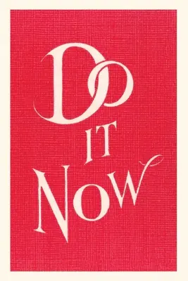 Diario Vintage Do it Now Slogan - Vintage Journal Do it Now Slogan