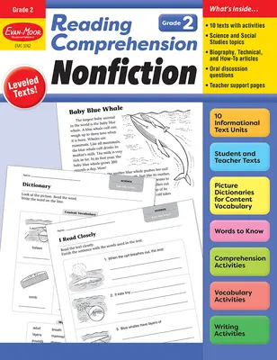 Comprensión de lectura: Nonfiction, Grade 2 Teacher Resource - Reading Comprehension: Nonfiction, Grade 2 Teacher Resource