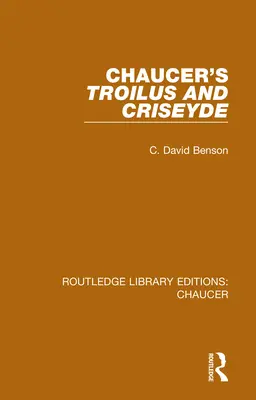 Troilo y Criseida de Chaucer - Chaucer's Troilus and Criseyde