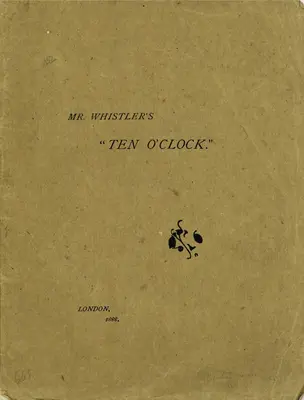 Las diez del Sr. Whistler - Mr. Whistler's Ten O'clock