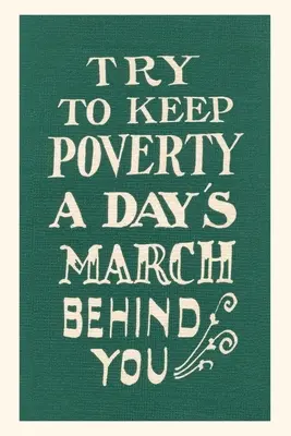 Diario Vintage Deja atrás la pobreza - Vintage Journal Keep Poverty Behind You