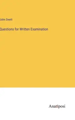 Preguntas para el examen escrito - Questions for Written Examination