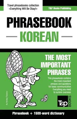 Inglés-coreano - Libro de frases y diccionario de 1500 palabras - English-Korean phrasebook and 1500-word dictionary