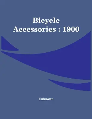 Accesorios para bicicletas: 1900 - Bicycle Accessories: 1900