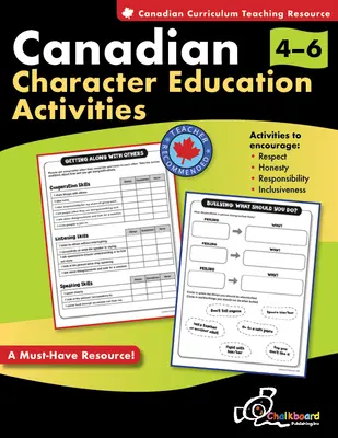 Canadian Character Education Activities Grados 4-6 - Canadian Character Education Activities Grades 4-6