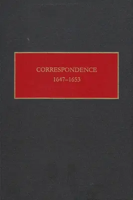 Correspondencia, 1647-1653 - Correspondence, 1647-1653