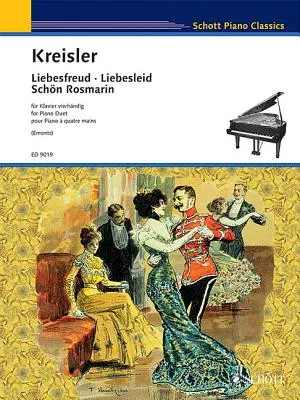 Liebesfreud * Liebeslied * Schon Rosmarin: Dúo para piano - Liebesfreud * Liebeslied * Schon Rosmarin: Piano Duet