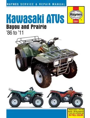 Kawasaki Atvs Bayou y Prairie '86 to '11 - Kawasaki Atvs Bayou and Prairie '86 to '11