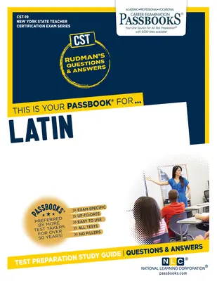 Latín (Cst-19): Guía de estudio de cartillas Volumen 19 - Latin (Cst-19): Passbooks Study Guide Volume 19