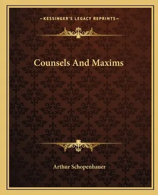 Consejos y máximas - Counsels And Maxims