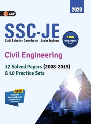 Ssc Je 2020: Ingeniería Civil - 12 documentos resueltos (2008-19) y 10 conjuntos de práctica - Ssc Je 2020: Civil Engineering - 12 Solved Paper (2008-19) & 10 Practice Sets