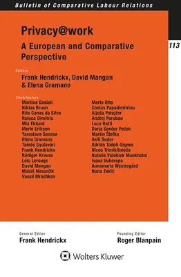 Privacy@work: Una perspectiva europea y comparada - Privacy@work: A European and Comparative Perspective