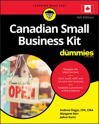 Kit canadiense para pequeñas empresas For Dummies, 4ª edición - Canadian Small Business Kit For Dummies, 4th Edition