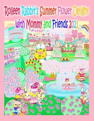 Delicias florales de verano de Rolleen Rabbit con mamá y sus amigos 2023 - Rolleen Rabbit's Summer Flower Delight with Mommy and Friends 2023