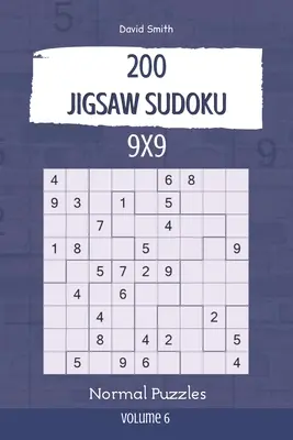 Jigsaw Sudoku - 200 puzzles normales 9x9 vol.6 - Jigsaw Sudoku - 200 Normal Puzzles 9x9 vol.6