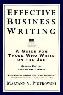 Redacción empresarial eficaz: Estrategias, sugerencias y ejemplos - Effective Business Writing: Strategies, Suggestions and Examples