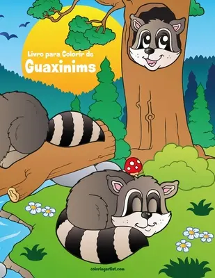 Libro para colorear de Guaxinims - Livro para Colorir de Guaxinims