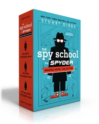 Colección de novelas gráficas Escuela de espías contra Spyder: Escuela de espías: novela gráfica; Campamento de espías: novela gráfica; Escuela de espías malvados: novela gráfica. - The Spy School vs. Spyder Graphic Novel Collection (Boxed Set): Spy School the Graphic Novel; Spy Camp the Graphic Novel; Evil Spy School the Graphic