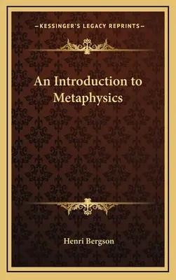 Introducción a la Metafísica - An Introduction to Metaphysics