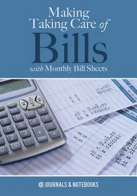 Cómo ocuparse de las facturas con las hojas de facturas mensuales - Making Taking Care of Bills with Monthly Bill Sheets