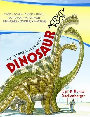 Las maravillas del mundo de Dios Libro de actividades sobre dinosaurios - The Wonders of God's World Dinosaur Activity Book