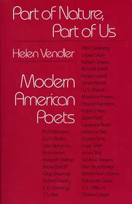 Parte de la naturaleza, parte de nosotros: poetas americanos modernos - Part of Nature, Part of Us: Modern American Poets