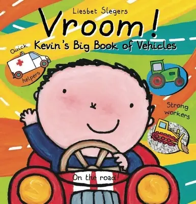 ¡Vroom! El gran libro de vehículos de Kevin - Vroom! Kevin's Big Book of Vehicles