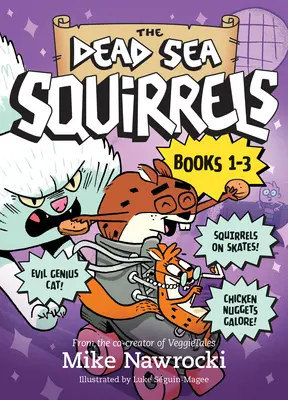 Las Ardillas del Mar Muerto 3-Pack Libros 1-3: Ardillas en el Mar Muerto / El Niño Conoce a las Ardillas / Compañeros de Estudio Chiflados - The Dead Sea Squirrels 3-Pack Books 1-3: Squirreled Away / Boy Meets Squirrels / Nutty Study Buddies